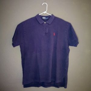 Men's ralph lauren navy polo shirt XL